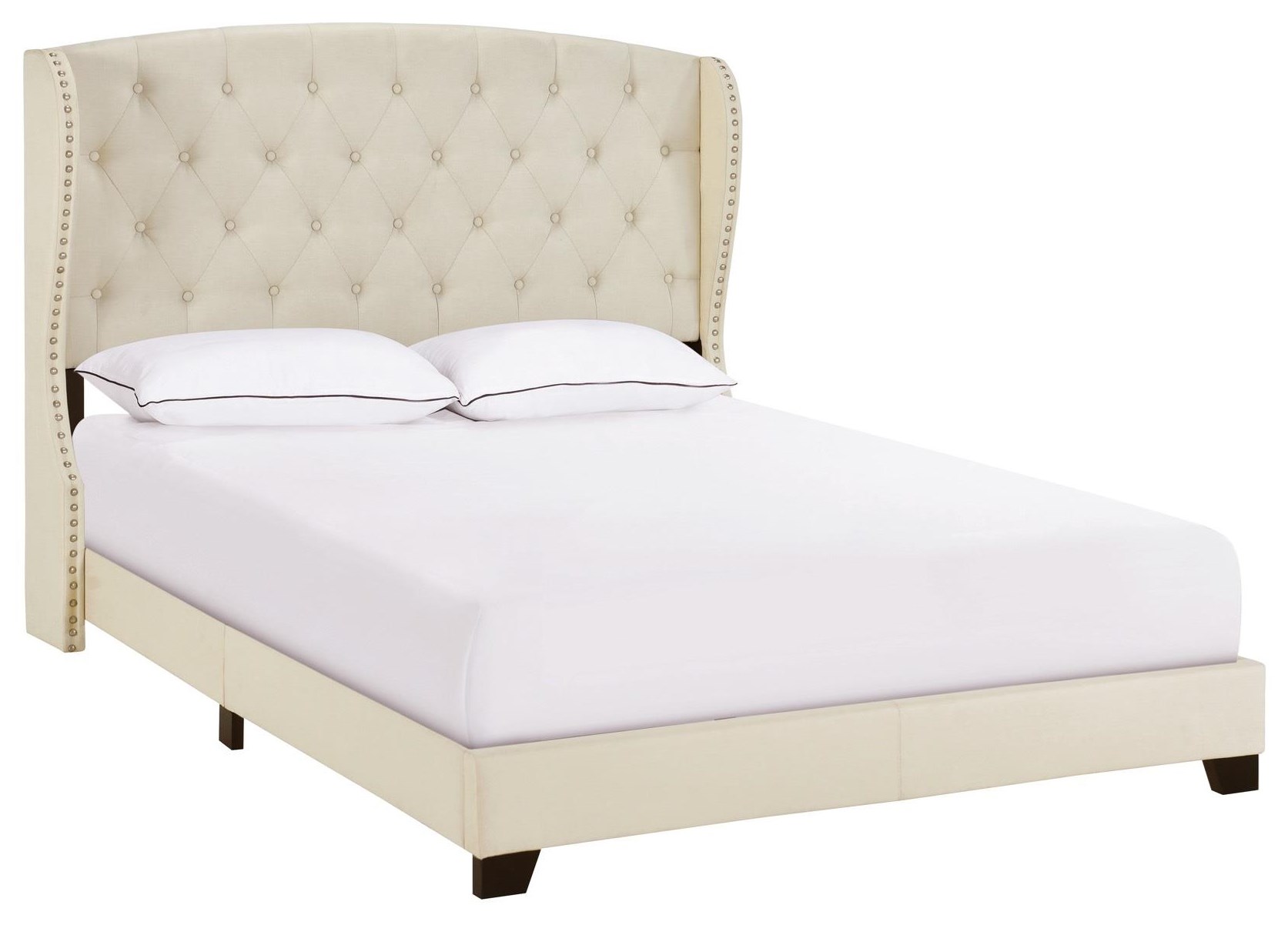 The Monday Company Upholstered Bedroom DS D398 290 1 Queen Tufted